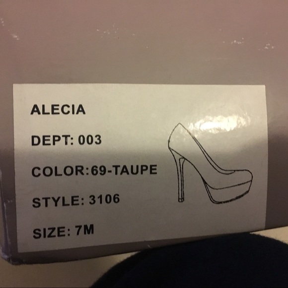 Alecia- Bakers shoes.